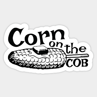 Corn On The Cob Shirt for Foodies Sticker